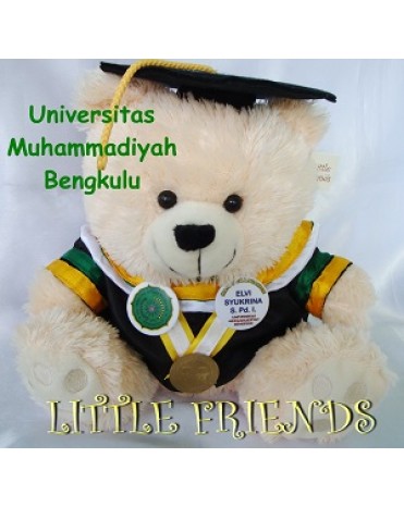 Boneka Wisuda Universitas Muhammadiyah Bengkulu (30 cm)
